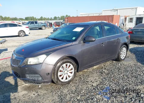 2011 Chevrolet Cruze 1Lt из США, поврежденный, VIN 1G1PF5S94B7198395